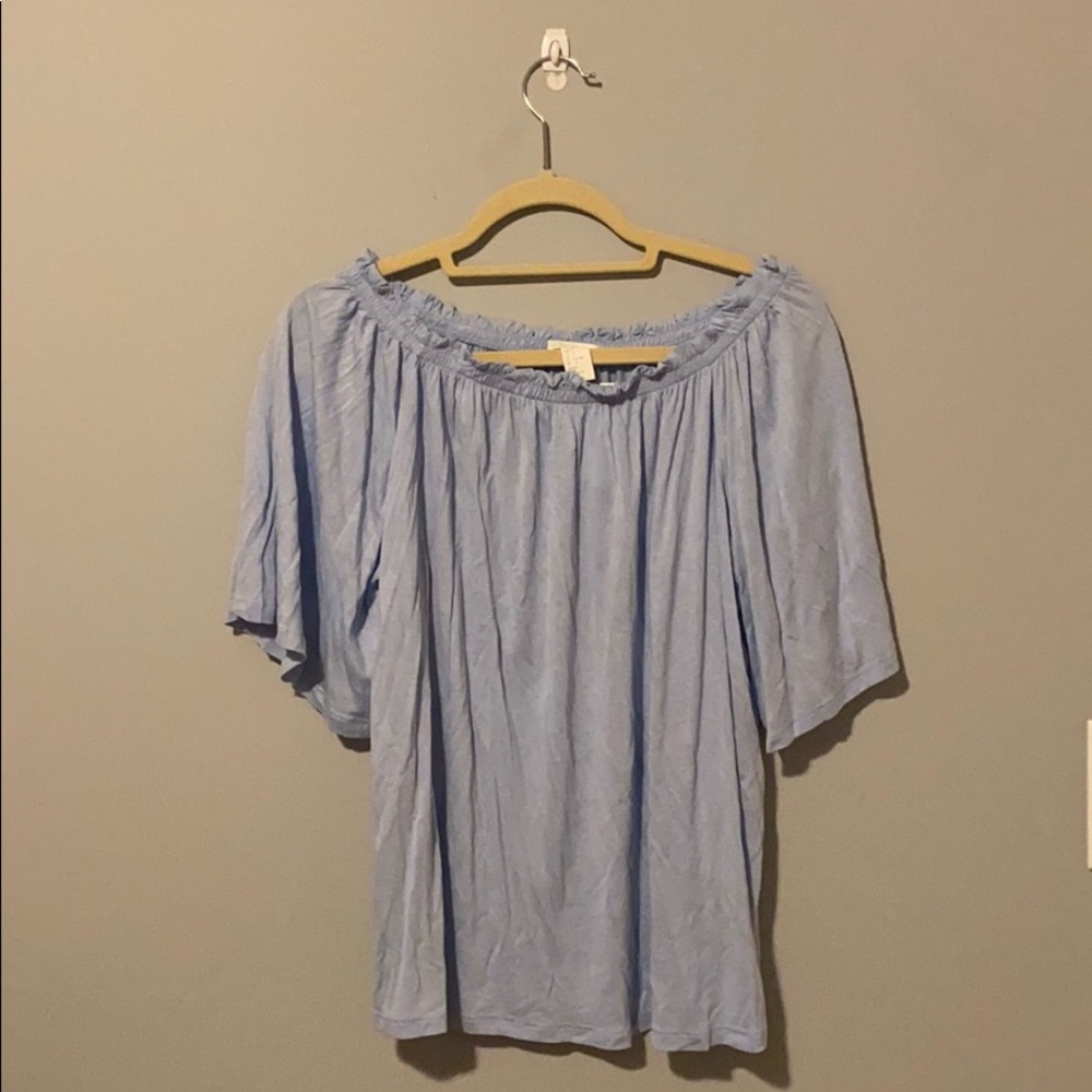 Off the shoulder blouse